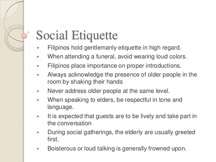 Social Graces Etiquette At Different Occasions Social Graces Etiquette At Different Occasions